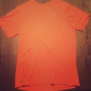 Casual/athletic short sleeve orang tee